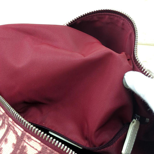 Christian Dior Trotter No.2 Mini Boston Handbag Red White