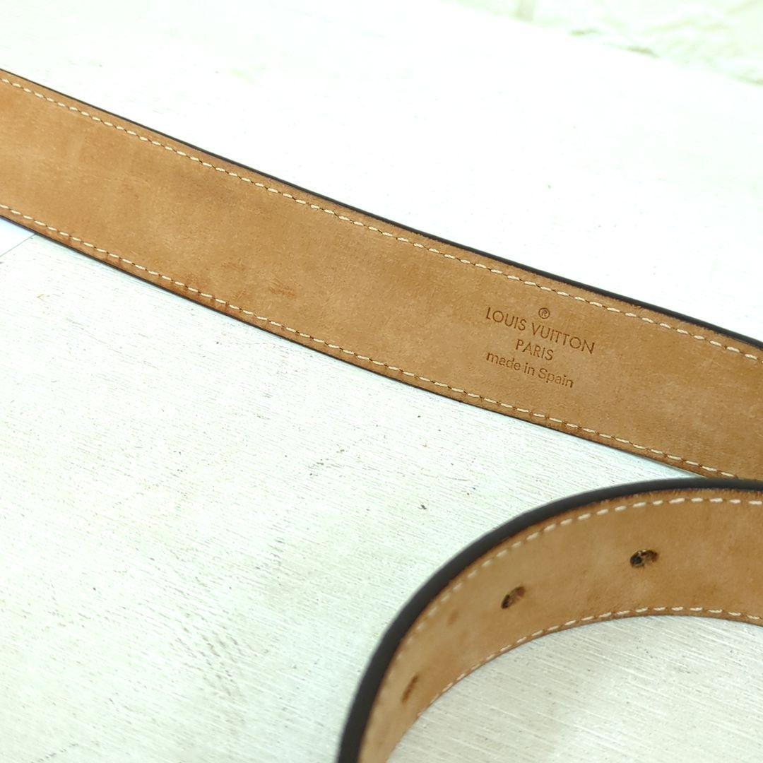 LOUIS VUITTON Ceinture LV Monogram Canvas Belt M6879 Size 85/34