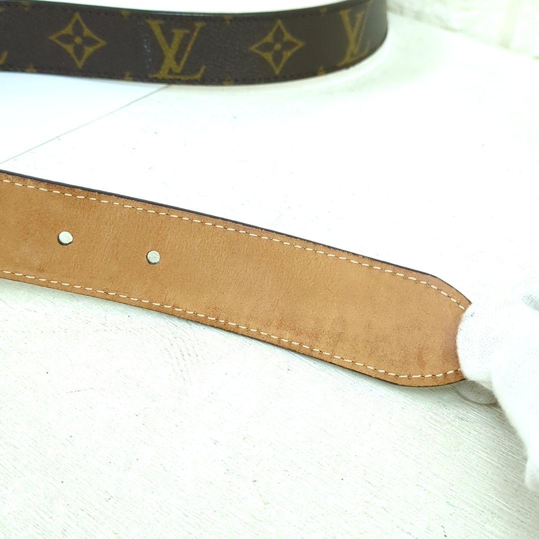 LOUIS VUITTON Ceinture LV Monogram Canvas Belt M6879 Size 85/34