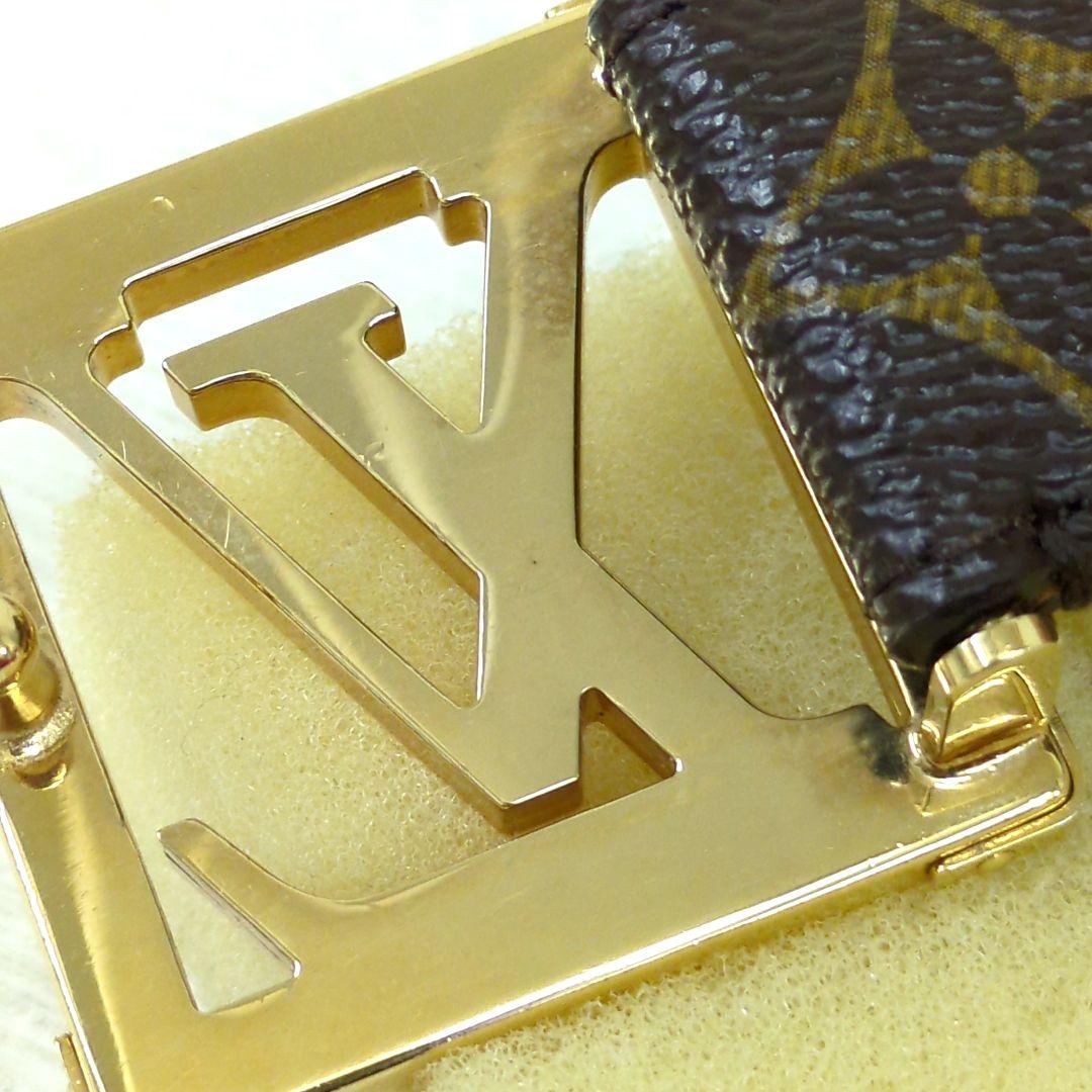 LOUIS VUITTON Ceinture LV Monogram Canvas Belt M6879 Size 85/34