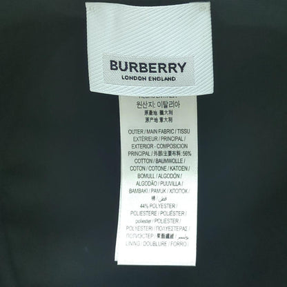 BURBERRY Check Bucket Hat Beige Size 56cm Made in Italy