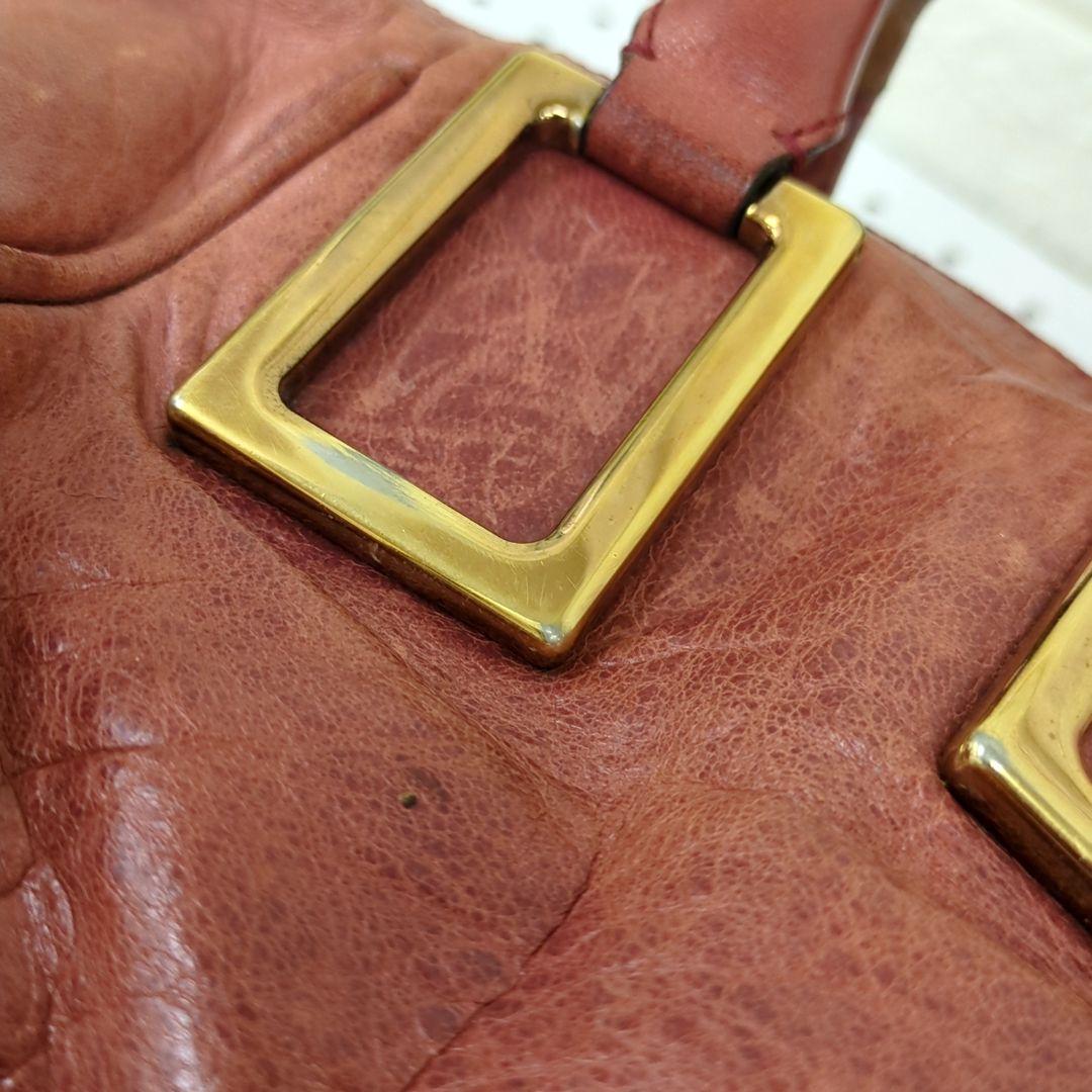 Chloé Ethel 2-Way Leather Handbag Shoulder Bag Dusty Pink Gold Hardware