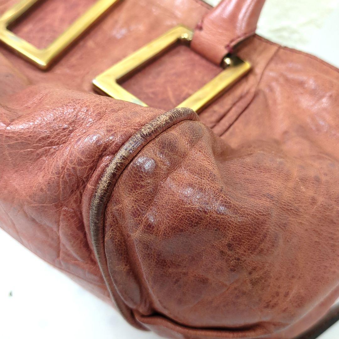 Chloé Ethel 2-Way Leather Handbag Shoulder Bag Dusty Pink Gold Hardware