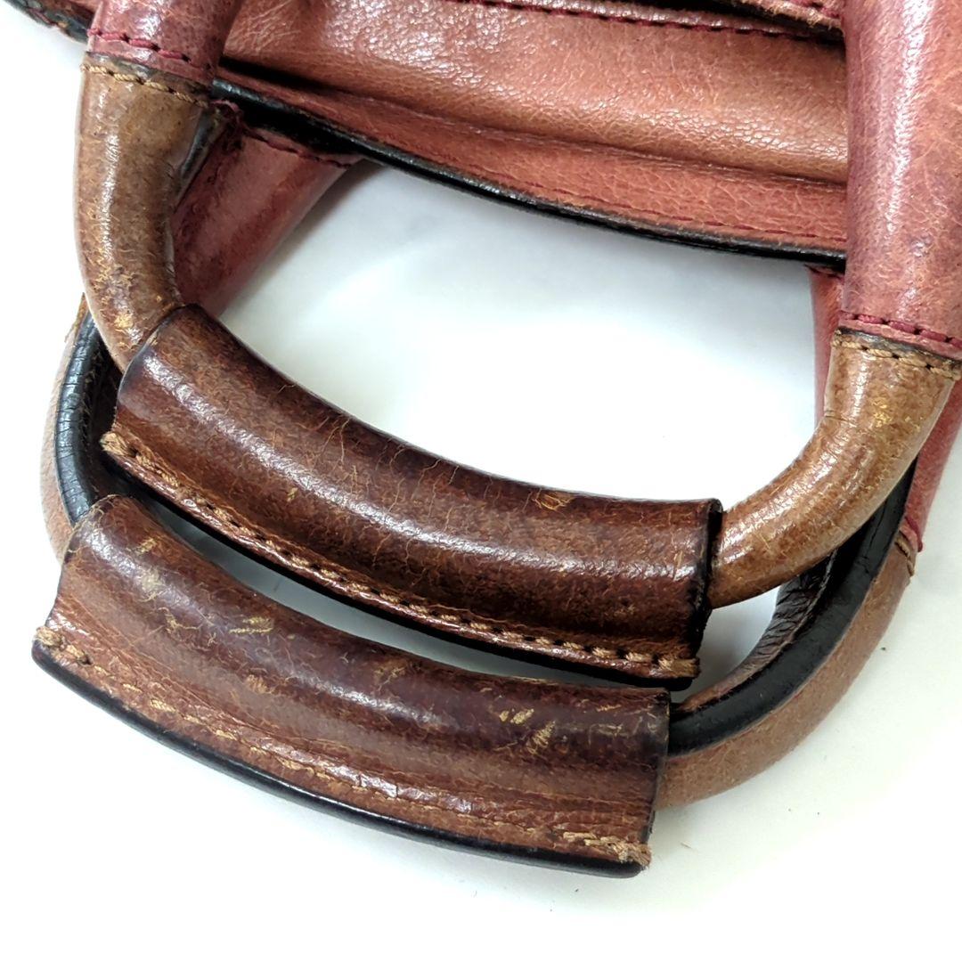 Chloé Ethel 2-Way Leather Handbag Shoulder Bag Dusty Pink Gold Hardware