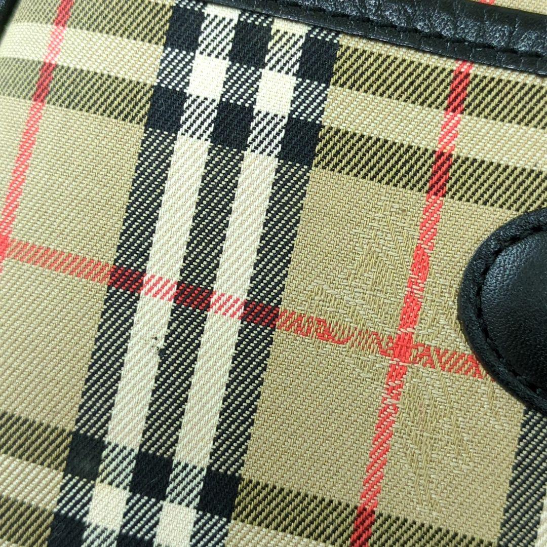 BURBERRY Nova Check Crossbody Shoulder Bag Beige Black