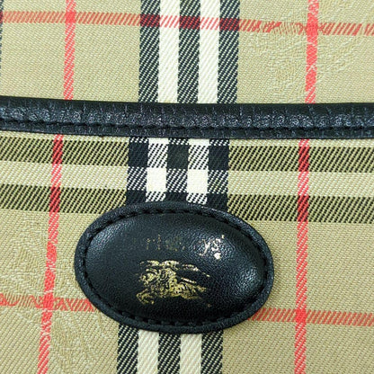 BURBERRY Nova Check Crossbody Shoulder Bag Beige Black
