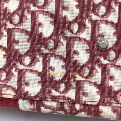 Christian Dior Trotter No.2 Mini Boston Handbag Red White