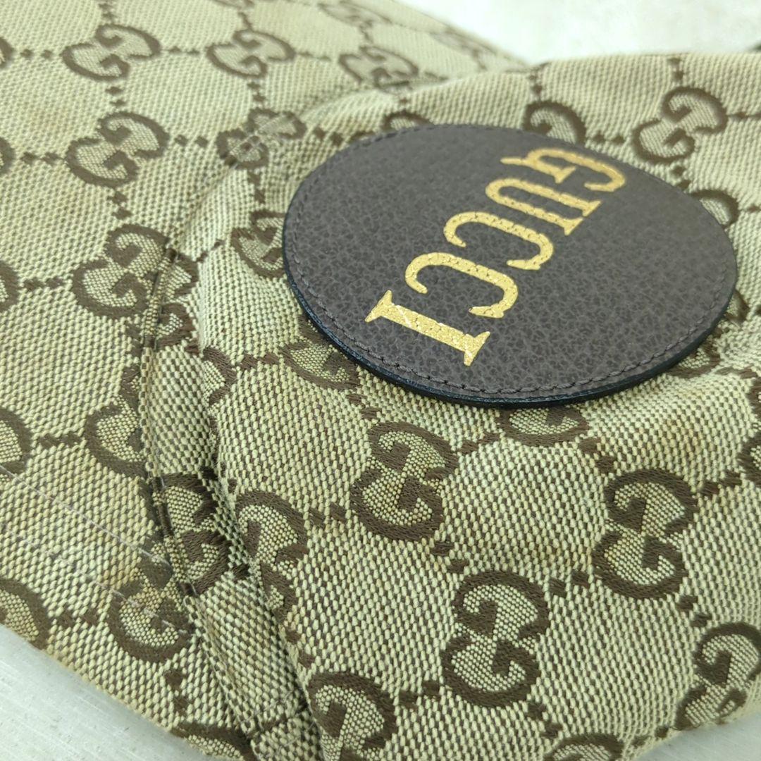 GUCCI GG Canvas Baseball Cap Beige Brown Size M Made in Italy