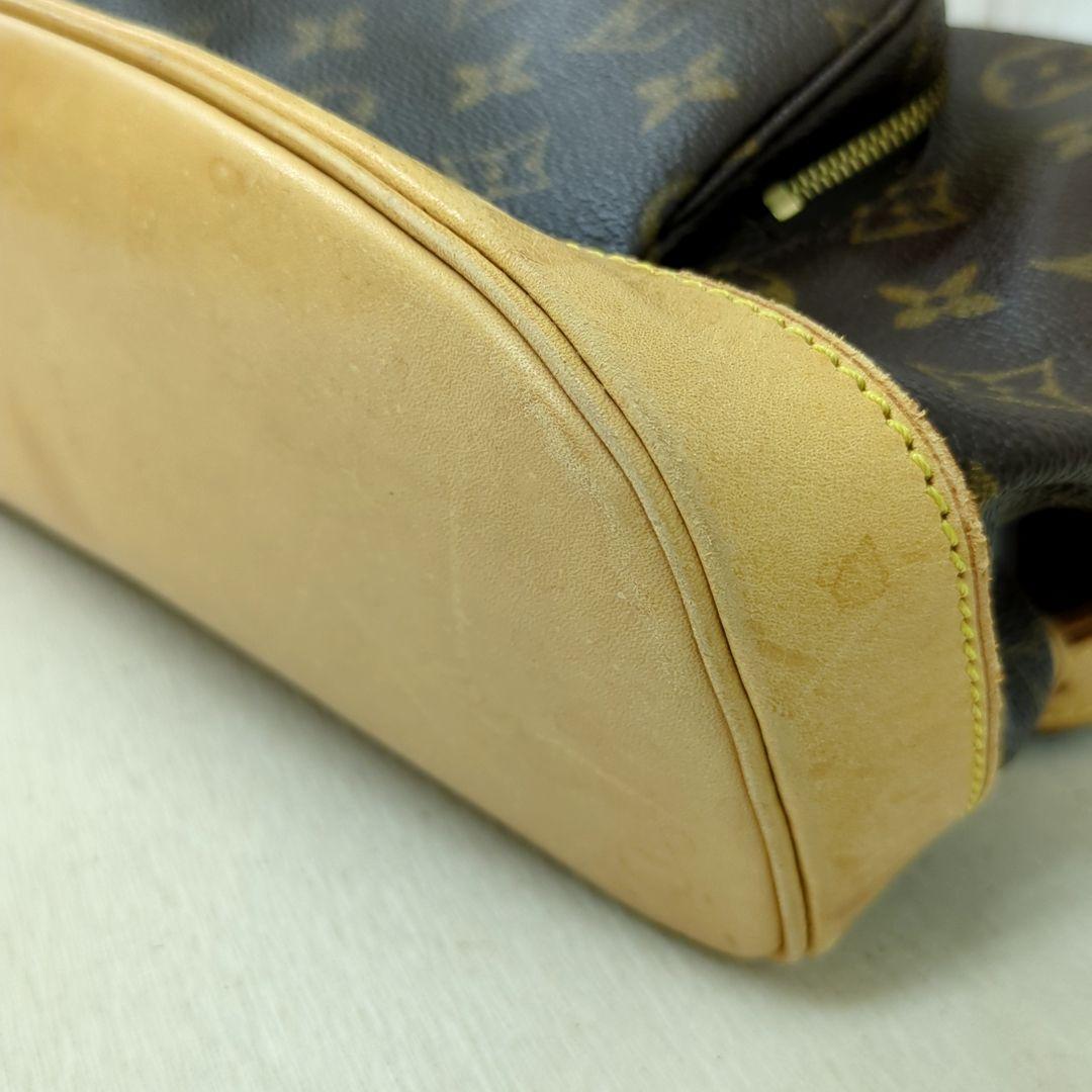 LOUIS VUITTON Monogram Montsouris MM Backpack M51136 Brown Made in France